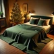 Плед Emily Manner велсофт 150х200 см 300 гм2 Dark Green (94326222) - изображение 3