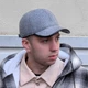 Утепленная бейсболка из твида светло серая с защитой для ушей 55 - изображение 8