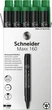 Набор маркеров 10 шт перманентный Schneider 1-3 мм Зеленый (S116004) - изображение 1