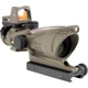 Прицел TRIJICON ACOG 4X32 FDE BAC + коллиматор TRIJICON RMR 3.25 МОА FDE (TA31-D-100570) - изображение 3