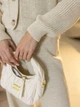 Женский вязаный костюм Sante Larionoff 42-46 бежевый (Sante_beige) - изображение 5