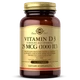 Витамин Д3 Solgar (Vitamin D3) 25 мкг 1000 МЕ 100 капсул - изображение 1