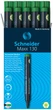 Набор маркеров перманентных Schneider Maxx 130 2-3 мм Зеленый 10 шт (S113004) - изображение 1
