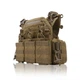 Плитоноска Kiborg GU gen.2 + 3 подсумка Coyote (1000-k66003) - изображение 6