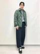 Куртка демисезонная мужская Uniqlo 873196207 2XL Зеленая (1159826686) - изображение 6