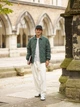 Куртка демисезонная мужская Uniqlo 873196207 2XL Зеленая (1159826686) - изображение 8