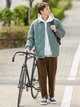 Куртка демисезонная мужская Uniqlo 873196207 2XL Зеленая (1159826686) - изображение 11