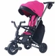 Велосипед детский Qplay Nova+ Rubber Desert Складной Трехколесный Floral Pink (S700-13Nova+FloralPink) - изображение 1