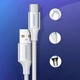 Кабель UGREEN US288 USB 2.0 to USB-C 18W QC3.0 3A 1m White (60131) - изображение 5