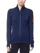 Кофта Icebreaker Terra LS Zip Admiral/Pop Pink XS (1052-103 092 403 XS) - изображение 2