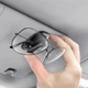 Автомобильный держатель для очков Baseus Platinum Vehicle Eyewear Clip (Paste type) Black (ACYJN-A01) - изображение 7