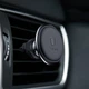 Магнитный автомобильный держатель телефона Baseus Magnetic Air Vent Car Mount with Cable Clip Black - изображение 5
