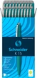 Набір ручок кулькових автоматичних Schneider К15 0.7 мм 20 шт Зелених Корпус зелений (S3084) - зображення 1