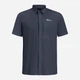 Рубашка летняя мужская Jack Wolfskin Vandra S/S Shirt M 1404071-C0412 L Темно-синяя (4064886434010) - изображение 5