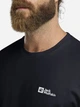 Футболка хлопковая длинная мужская Jack Wolfskin Essential T M 1808382-T0320 M Темно-синяя (4064886440721) - изображение 4