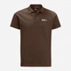 Поло длинное мужское Jack Wolfskin Essential Polo M 1809301-2745 M Коричневое (4064886434997) - изображение 5