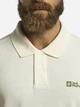 Поло длинное мужское Jack Wolfskin Essential Polo M 1809301-5127 XL Молочное (4064886437547) - изображение 4