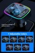 FM модуляр Bluetooth Remax Kezhi Series RC-230 2USB + Type-C 4,8A - зображення 6