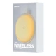 Беспроводное зарядное устройство Baseus Jelly Qi 15W для наушников и телефона + кабель USB Yellow (WXGD-0Y) - изображение 5