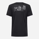Футболка спортивная длинная мужская Jack Wolfskin Vonnan Graphic T M A62314-T0248 M Темно-серая (4064886424875) - изображение 6
