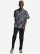 Рубашка хлопковая летняя мужская Jack Wolfskin Planalto Shirt M A63863-T0003 XL Синяя (4064886454537) - изображение 4