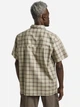 Рубашка хлопковая летняя мужская Jack Wolfskin Planalto Shirt M A63863-T0154 2XL Коричневая (4064886454643) - изображение 2