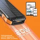 Універсальна мобільна батарея Promate SolarTank-10PDQi 10000 mAh 20 W Black (solartank-10pdqi.black) Store - зображення 6