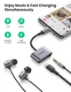 Перетворювач адаптер UGREEN CM231 USB-C to 3.5mm Audio Adapter with PD (UGR-60164) - зображення 2