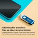 USB флеш накопитель Patriot 256GB Xporter X550 USB 3.2/Type-C (PS256GX550AAD) (251020) - изображение 7