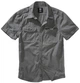 Рубашка винтажная Brandit Short Sleeve L Серая (4024.213.L) - изображение 1