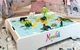 Съемное игровое поле одностороннее на крышку световой песочницы Noofik Baby Ok Карта мира (NF0117ks) - изображение 3
