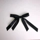 Бант для волосся на заколці шпилька Honey Fashion Accessories чорний (12-299) - зображення 2