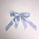 Бант для волосся на заколці шпилька Honey Fashion Accessories блакитний (12-299) - изображение 3