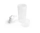 Шейкер спортивный SmartShake Slim 500 мл Pure White (10253301) - изображение 2