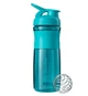 Шейкер спортивный BlenderBottle SportMixer Flip 28oz/820 мл Teal (SM 28oz Teal) - изображение 1
