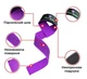 Лямки для тяги Power System PS-3420 G-Power Straps Purple (PS-3420_Purple) - зображення 3