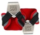 Гаки для тяги на зап'ястя MadMax MFA-330 Lat Hooks Antic silver/Grey/Red (MFA-330-U) - зображення 1