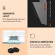 Кухонная вытяжка Klarstein Aurora 90 Smart Led подсветка(10040237) - изображение 5