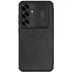 Чехол-книжка с защитой камеры NILLKIN Qin Pro для Samsung Galaxy A56 (A566) - Black - изображение 5