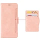 Чохол-книжка з кишеньками Deexe Wallet Stand для ZTE Nubia V70 Max - Pink - зображення 2