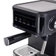 Электрическая кофемашина с капучинатором Sokany SK-04025 кофе машина рожковая кофеварка полуавтоматическая 1.8 л Черная - изображение 7