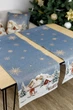 Дорожка новогодняя гобеленовая Блакитне сяйво (З люрексом) 35x100 (031371) - изображение 1