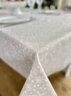 Скатерть новогодняя жаккардовая двосторонняя водоотталкивающая "Золотое сияние" (с золотой тасьмой по краю) 140x240 (FGT02-EDEN011-240) - изображение 8
