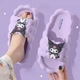 Тапочки BauTech жіночі Sanrio Kuromi антиковзні 36-37 Фіолетовий (1015-651-00) - зображення 8