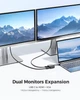 Адаптер-переходник Cable Matters Type-C to HDMI (4K@60Hz), Type-C to VGA (1920x1080@60Hz) Black - изображение 3