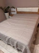 Плед хлопковый Евро 200х230 Кофейный (Д-muslin-2025-005-02) - изображение 1