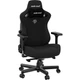 Крісло для геймерів Anda Seat Kaiser 3 Size L Fabric Black (AD12YDC-L-01-B-CF) ( Чорний ) - зображення 2