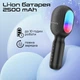 Мікрофон для караоке Promate VocalMic Bluetooth LED Black (vocalmic.black) ( Чорний ) - зображення 4