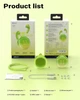 Беспроводные наушники TWS Acefast T9 IPX4 480mAh BT5.3 Avocado Green (6974316282556) - изображение 3