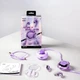 Беспроводные наушники TWS Acefast T8 BT5.3 480mAh IPX4 Alfalfa Purple (6974316282266) - изображение 3